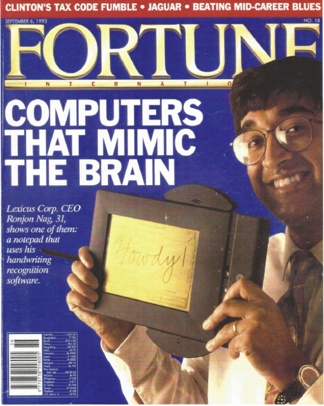 DCI Fellow Ronjon Nag on cover of Fortune magazine